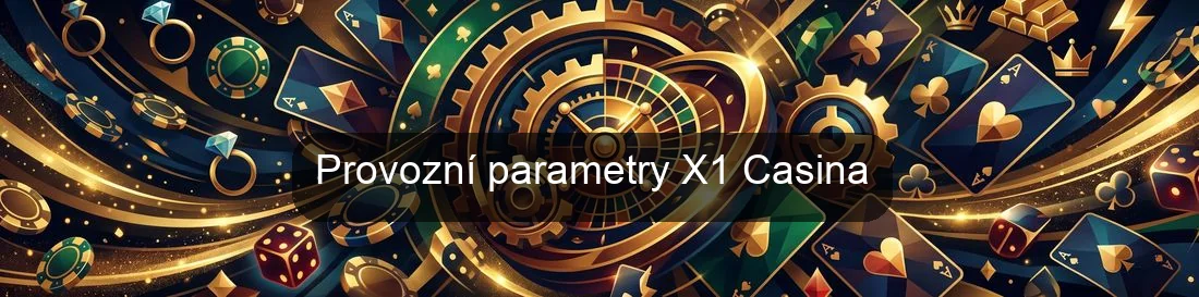 Provozní parametry X1 Casina Provozní parametry X1 Casina